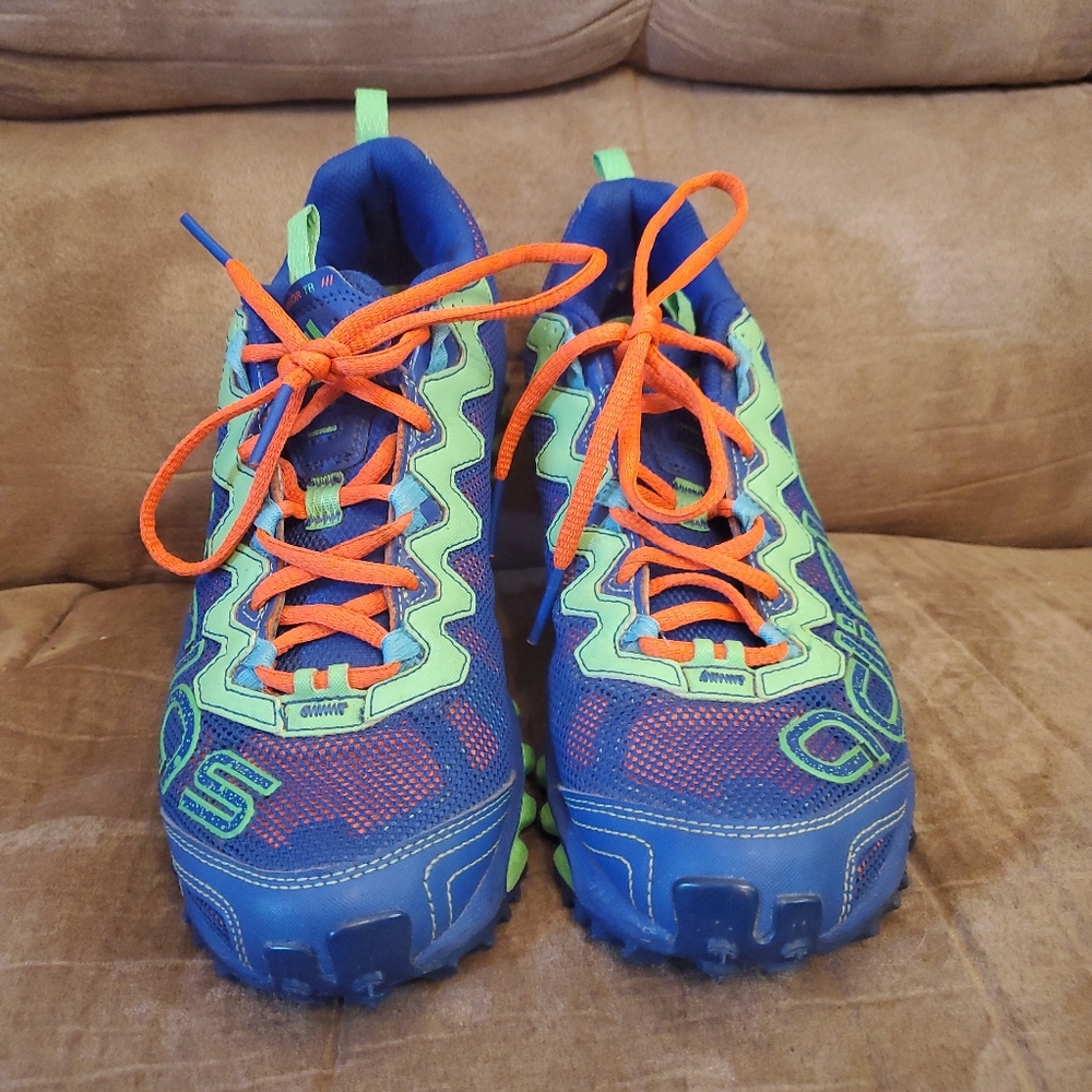 Adidas Womens Vigor TR3 Blue Green Trail Running S